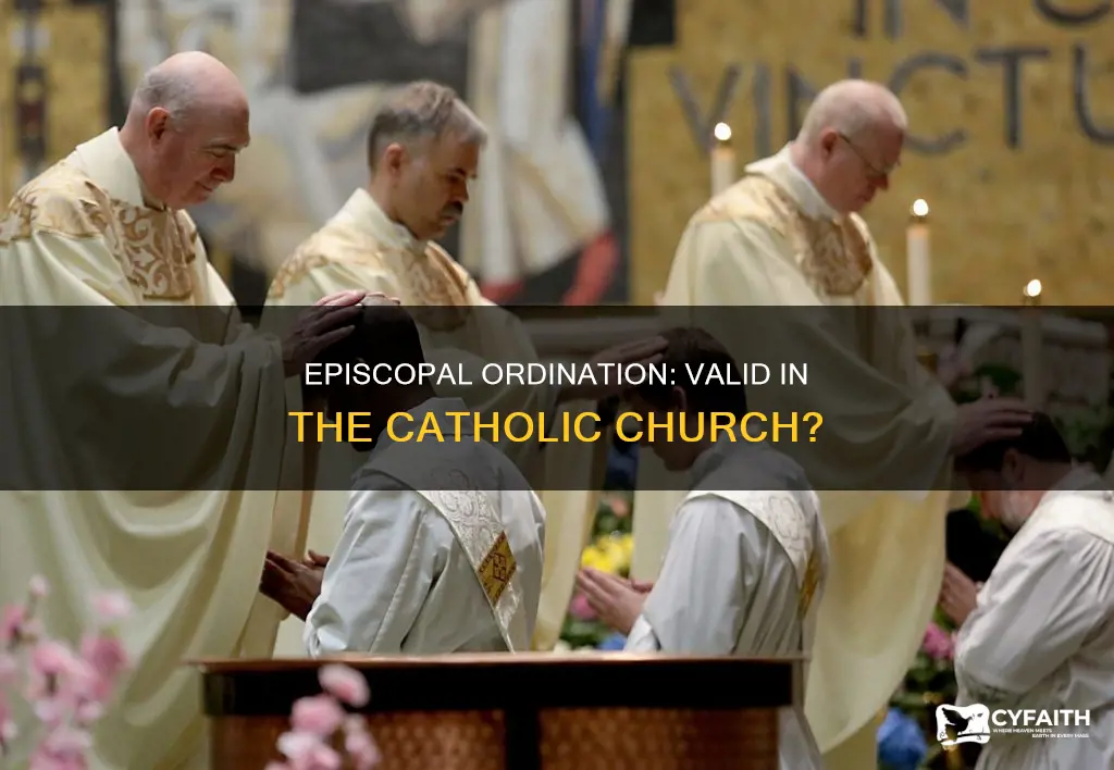 do epicopals have a valid ordination catholic
