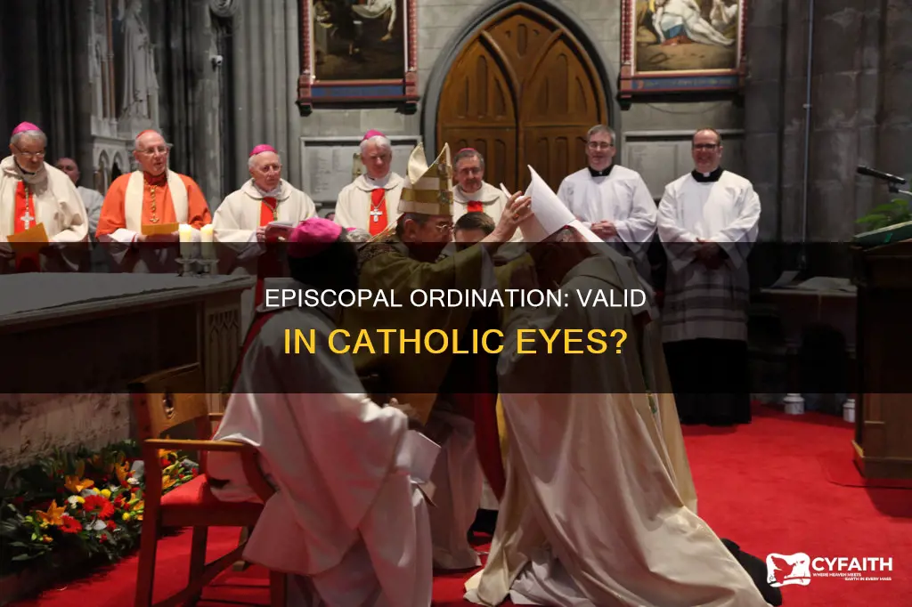 do episcopal have a valid ordination catholic