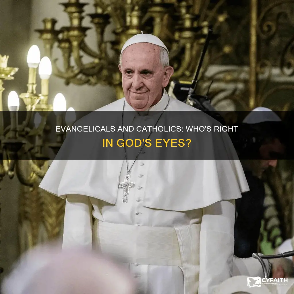do evangelicals see catholics as sinful