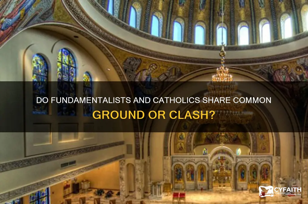 do fundamentalists like catholics