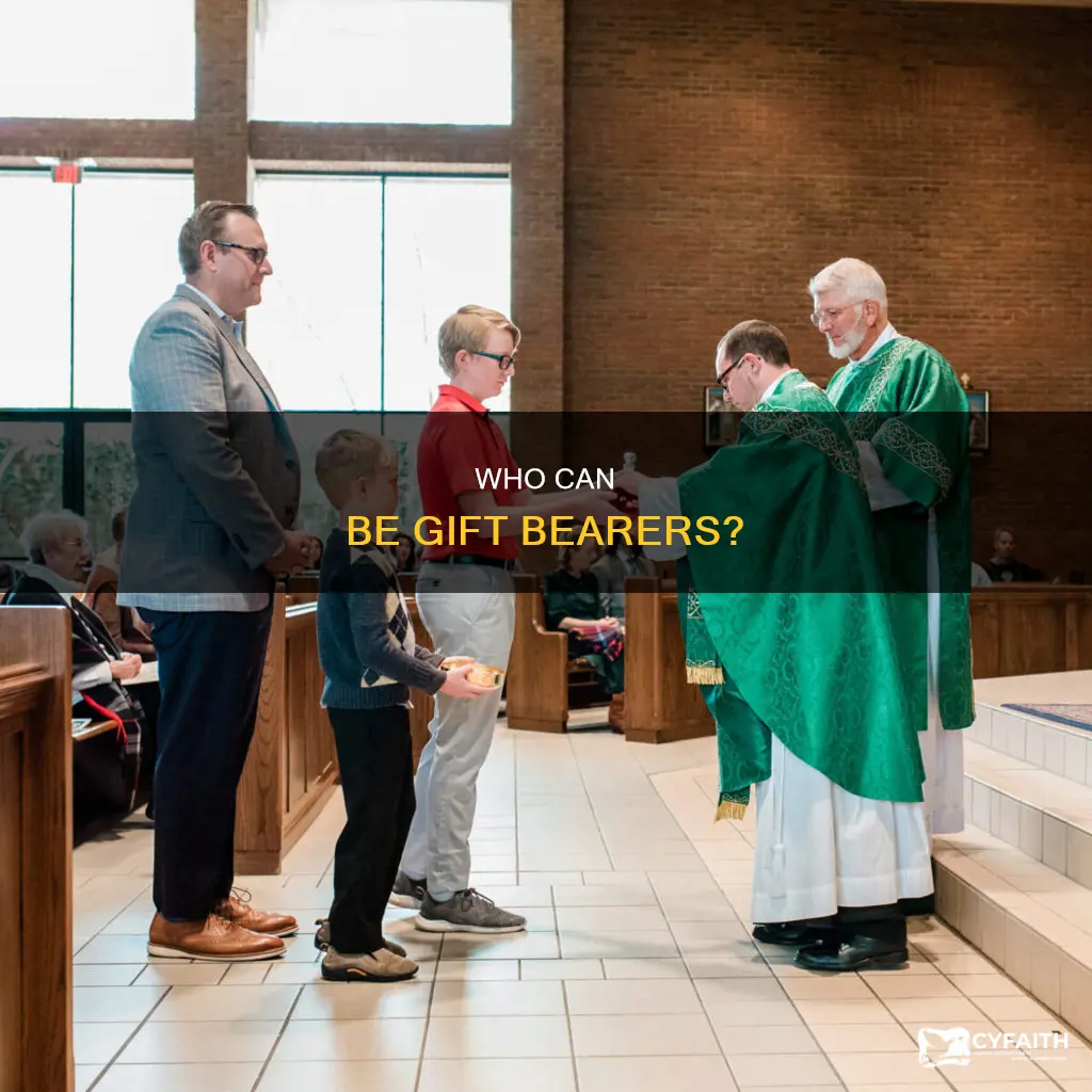 do gift bearers have to be catholic