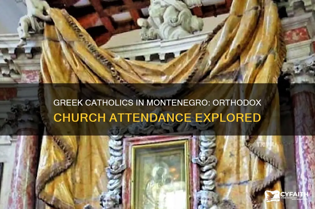 do greek catholics in montenegro go to the orthodox church