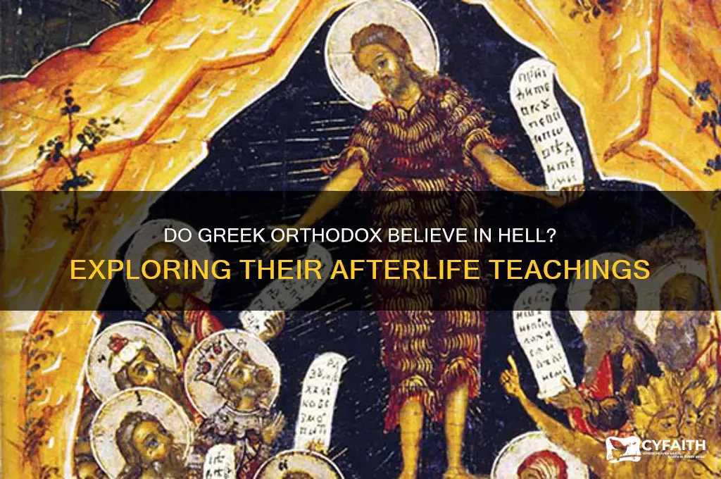 do greek orthodox believe in hell