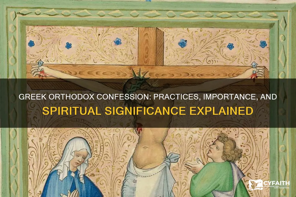 do greek orthodox confess