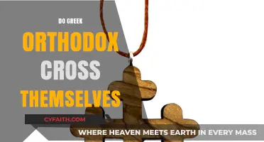 Understanding the Greek Orthodox Tradition of Crossing Themselves: A Guide
