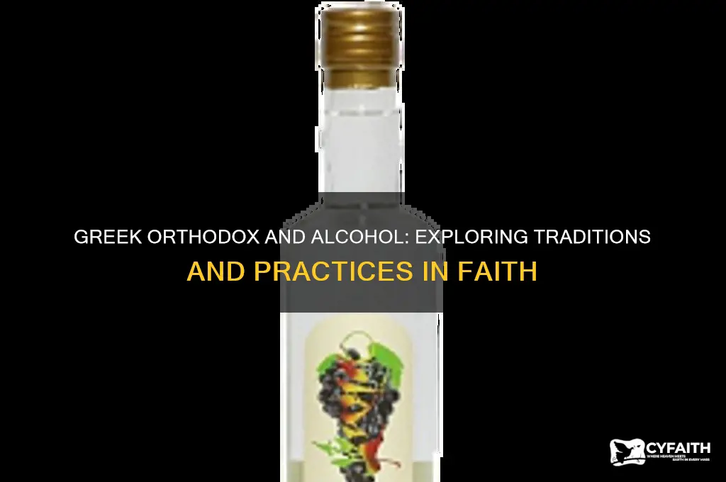 do greek orthodox drink alcohol
