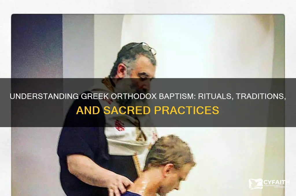 do greek orthodox get baptised