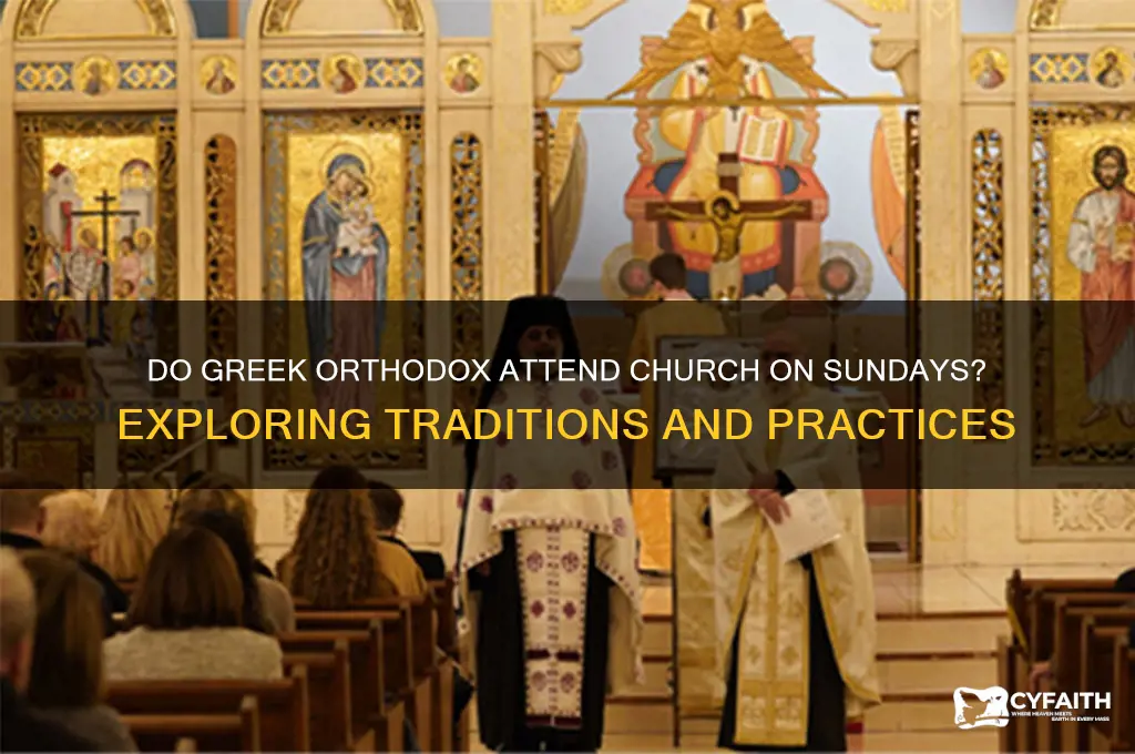 do greek orthodox go to church on sunday