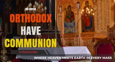 Greek Orthodox Communion Practices: Understanding the Sacred Eucharist Tradition