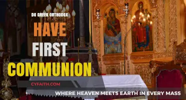 First Communion in Greek Orthodoxy: Traditions and Practices Explained