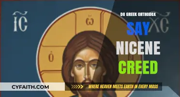 Do Greek Orthodox Recite the Nicene Creed in Worship?