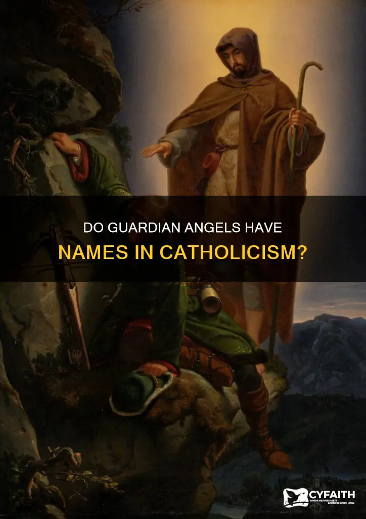 do guardian angels have names catholic