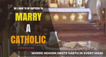Baptism and Catholic Marriage: Is It a Requirement for Non-Catholics?