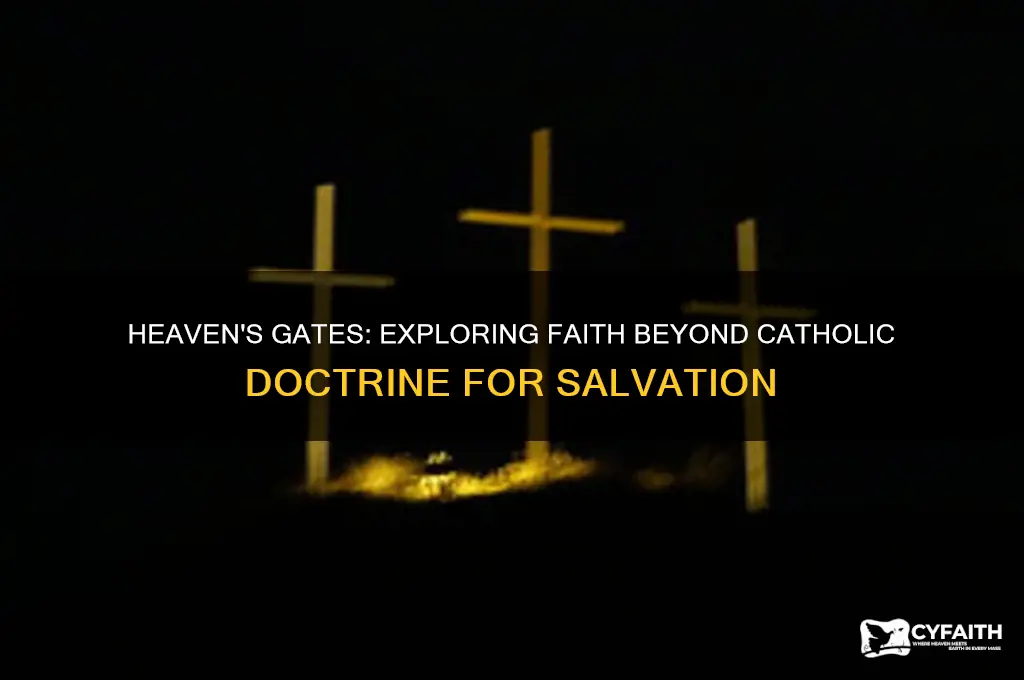 do i have to be catholic to go to heaven