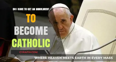 Annulment and Catholicism: Is It Required to Join the Faith?