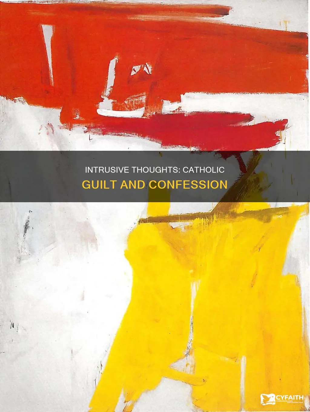 do i need to confess intrusive thoughts catholic