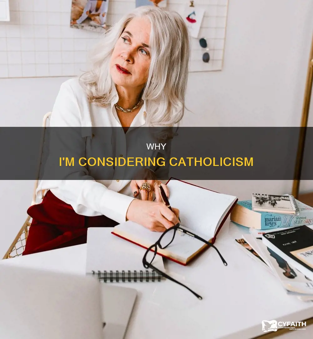 do i want to be catholic
