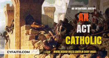 The Morality of Intentions in Catholic Teachings