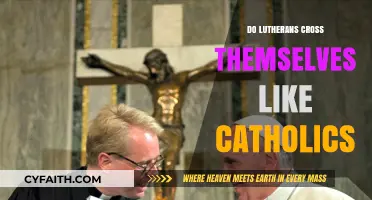 How Lutherans Differ from Catholics in Making the Sign
