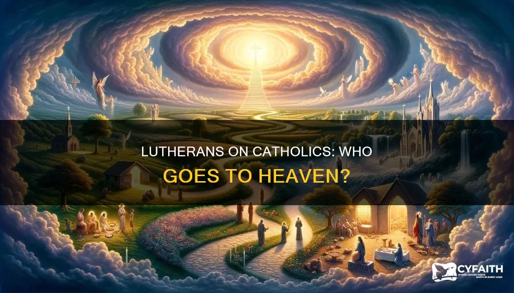 do lutherans think catholic will go to heaven