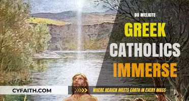 Melkite Greek Catholic Baptism: Immersion Practices and Rituals Explained
