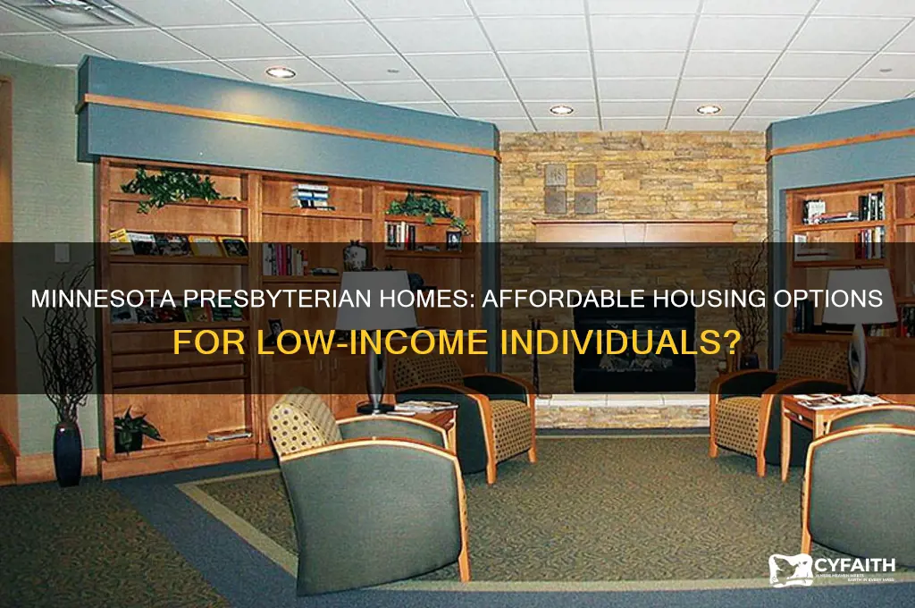 do minnesota presbyterian homes take persons with low income