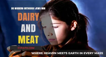 Modern Orthodox Jews and Kashrut: Mixing Dairy and Meat?