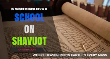 Shavuot School Attendance: Modern Orthodox Kids' Traditions Explained