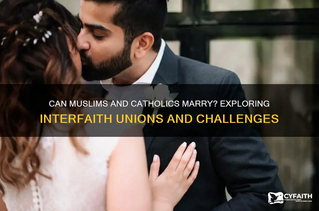 do muslims marry catholics