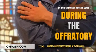 Non-Catholic Guests: Must You Leave During the Offertory?