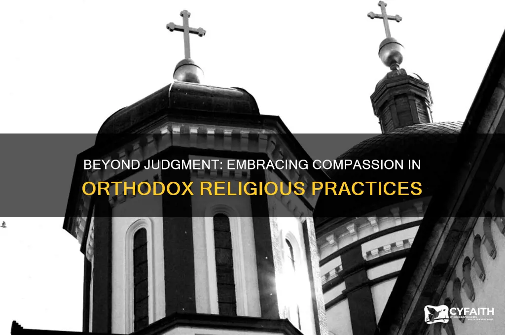 do not judge in orthodox religion