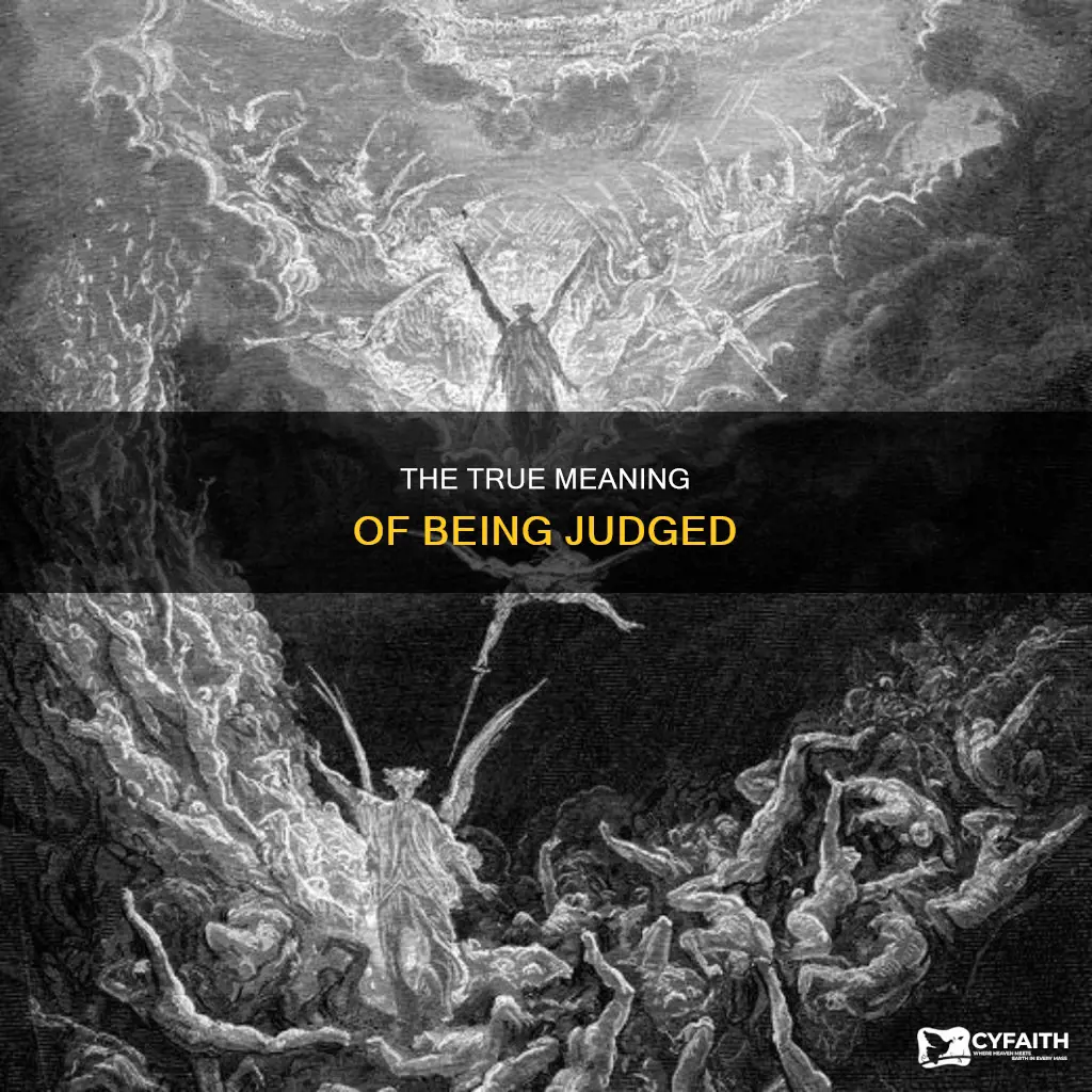 do not judge lest ye be judged catholic