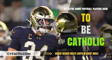 Are Notre Dame Football Players Required to Be Catholic?
