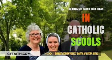 Do Nuns Receive Compensation for Teaching in Catholic Schools?