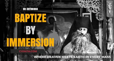Orthodox Baptism: Understanding the Practice of Immersion in Tradition