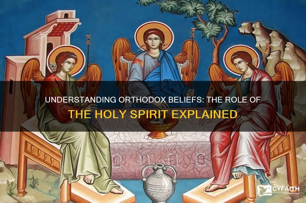 do orthodox believe in the holy spirit