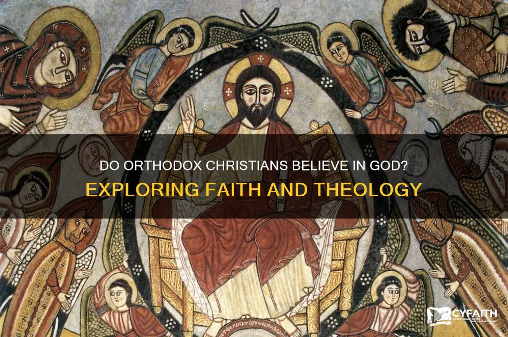 do orthodox christians believen god