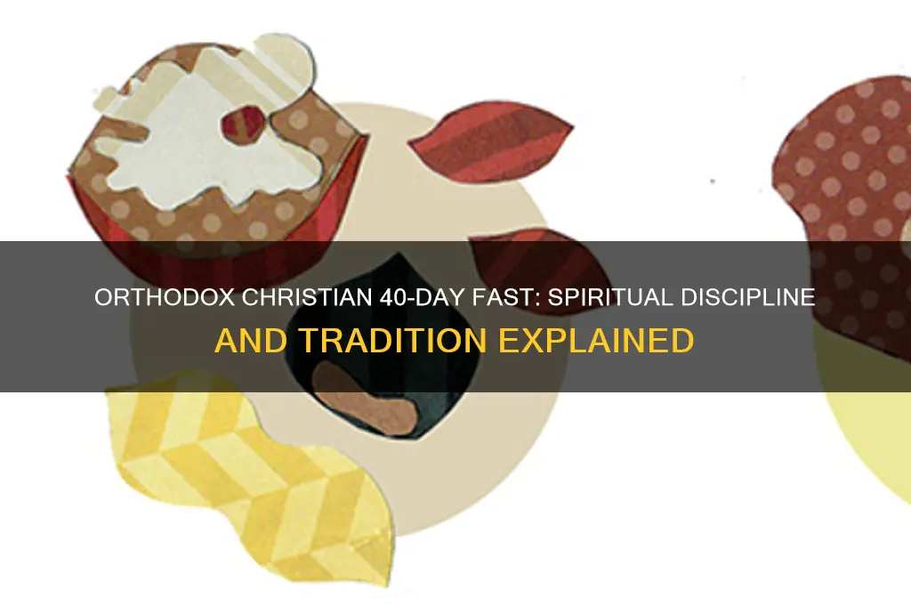 do orthodox christians fast for 40 days