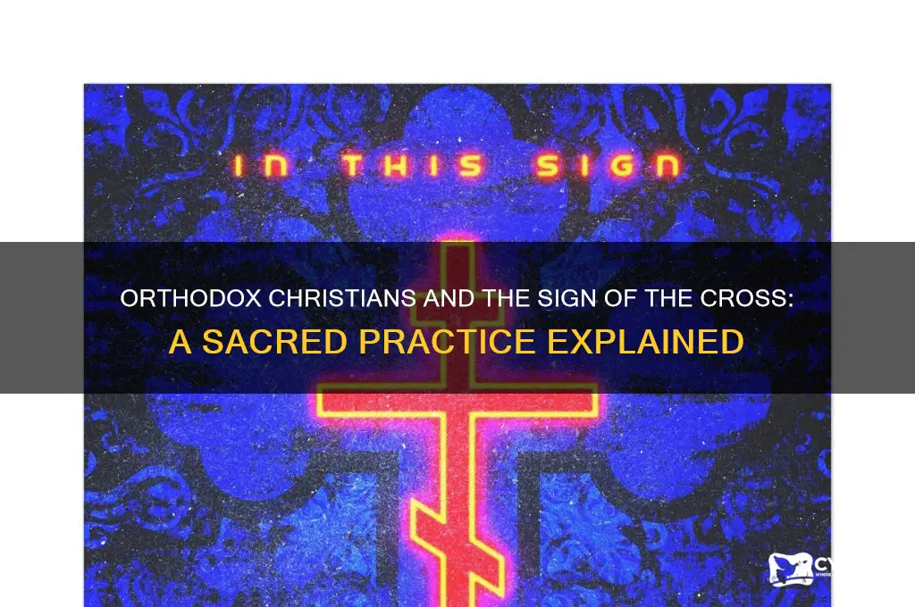 do orthodox christians make the sign of the cross