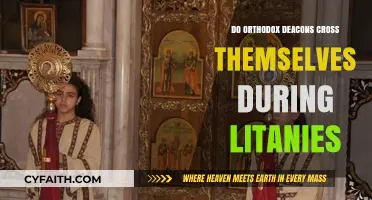 Orthodox Deacons' Liturgical Practice: Crossing Themselves During Litanies Explained