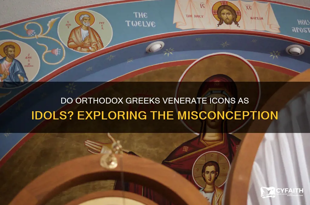 do orthodox greeks have idols