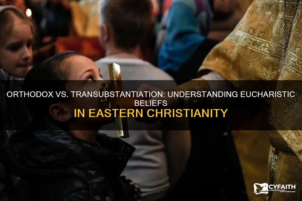 do orthodox hold to transsubstantiation