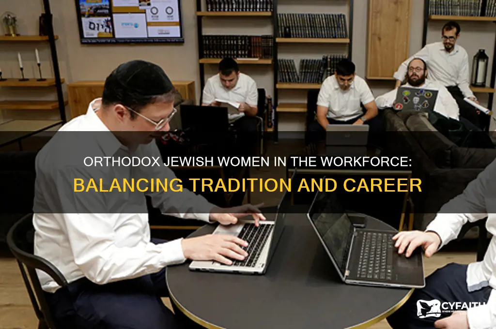 do orthodox jewish women work