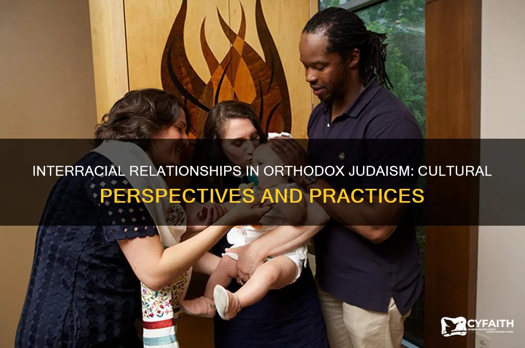 do orthodox jews allow interacial relationships