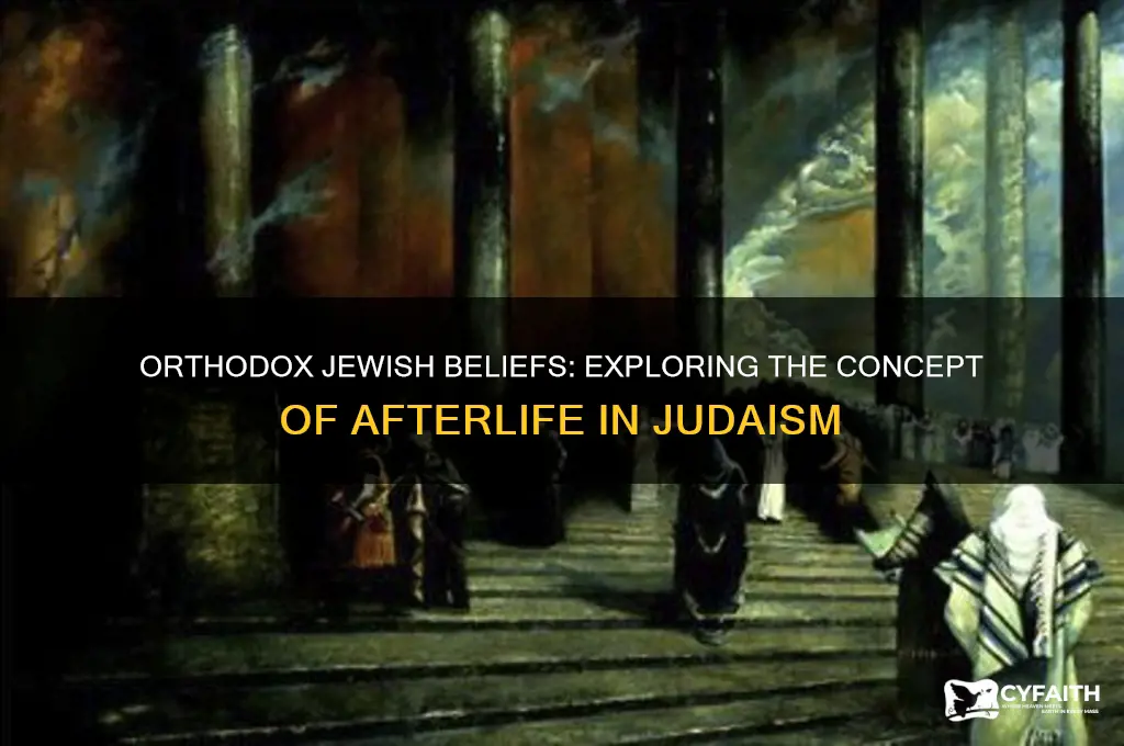 do orthodox jews believe in afterlife
