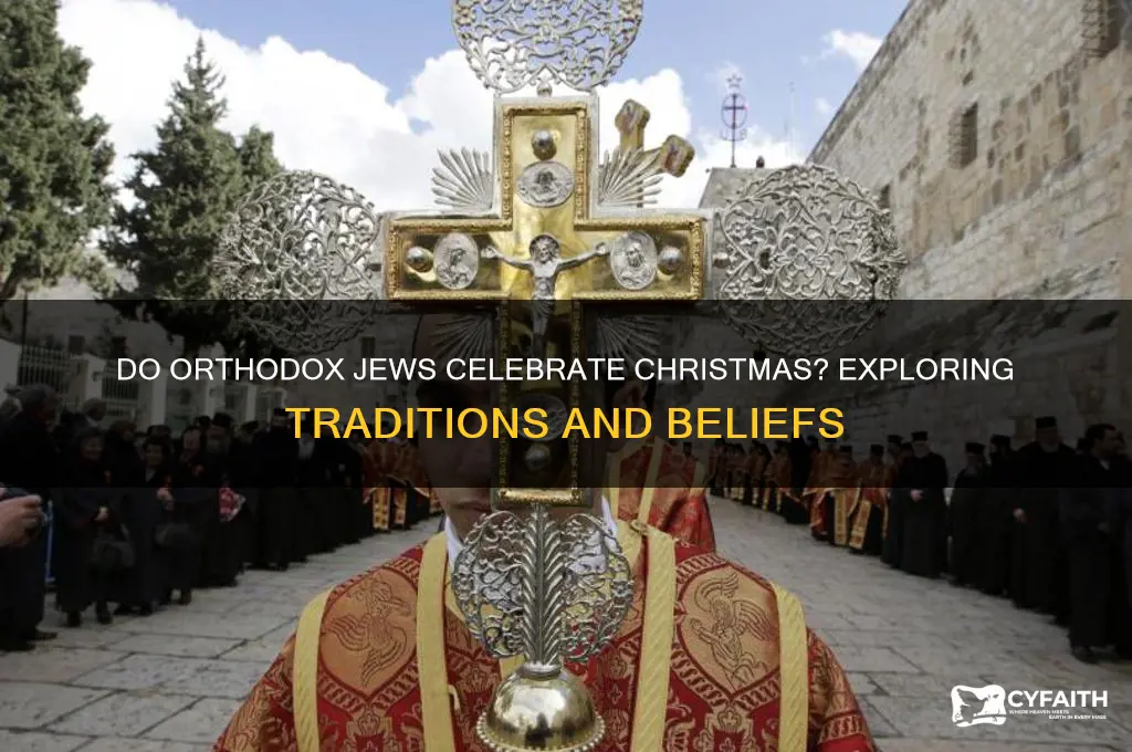 do orthodox jews celebrate christmas