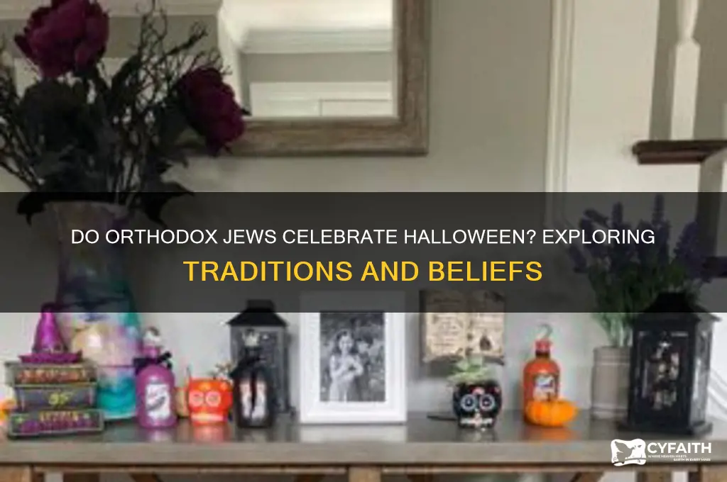 do orthodox jews celebrate halloween