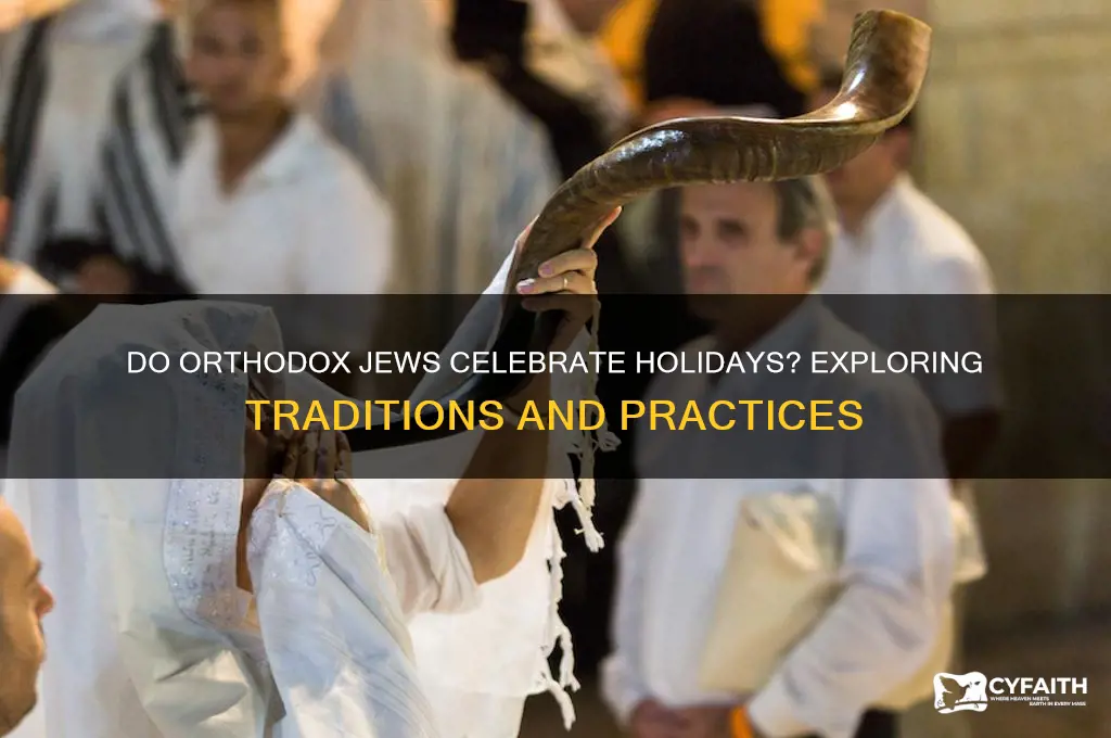 do orthodox jews celebrate