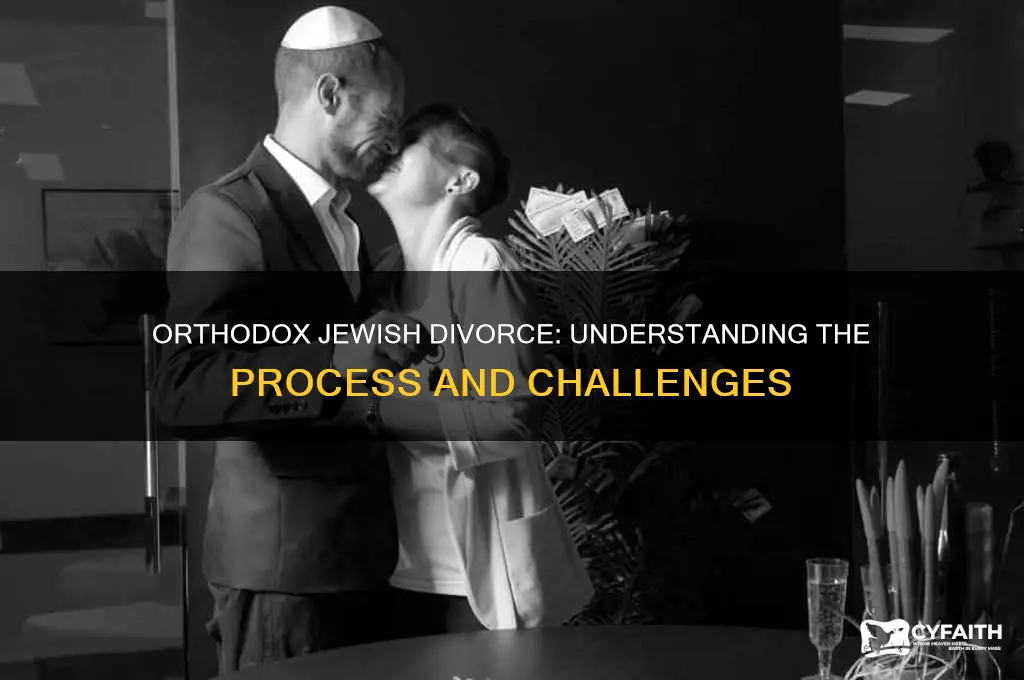 do orthodox jews divorce
