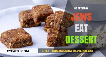 Do Orthodox Jews Eat Dessert? Exploring Kashrut and Sweet Traditions